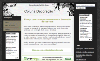 Coluna Decorao - Noivas na Web